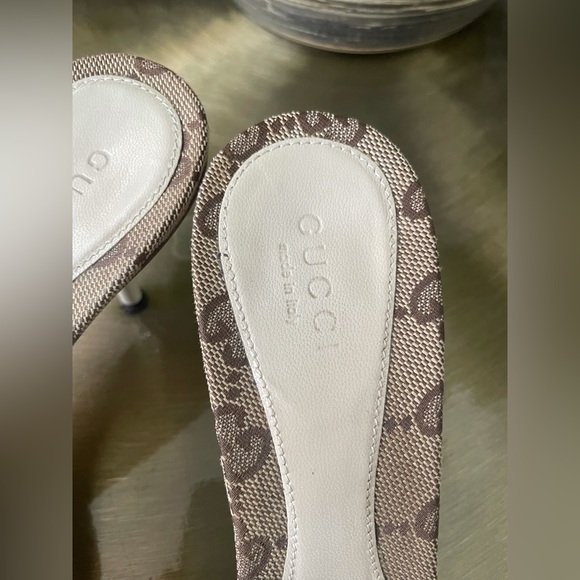 SOLD Gucci GG pattern Mules size 6 - Picture 6 of 7